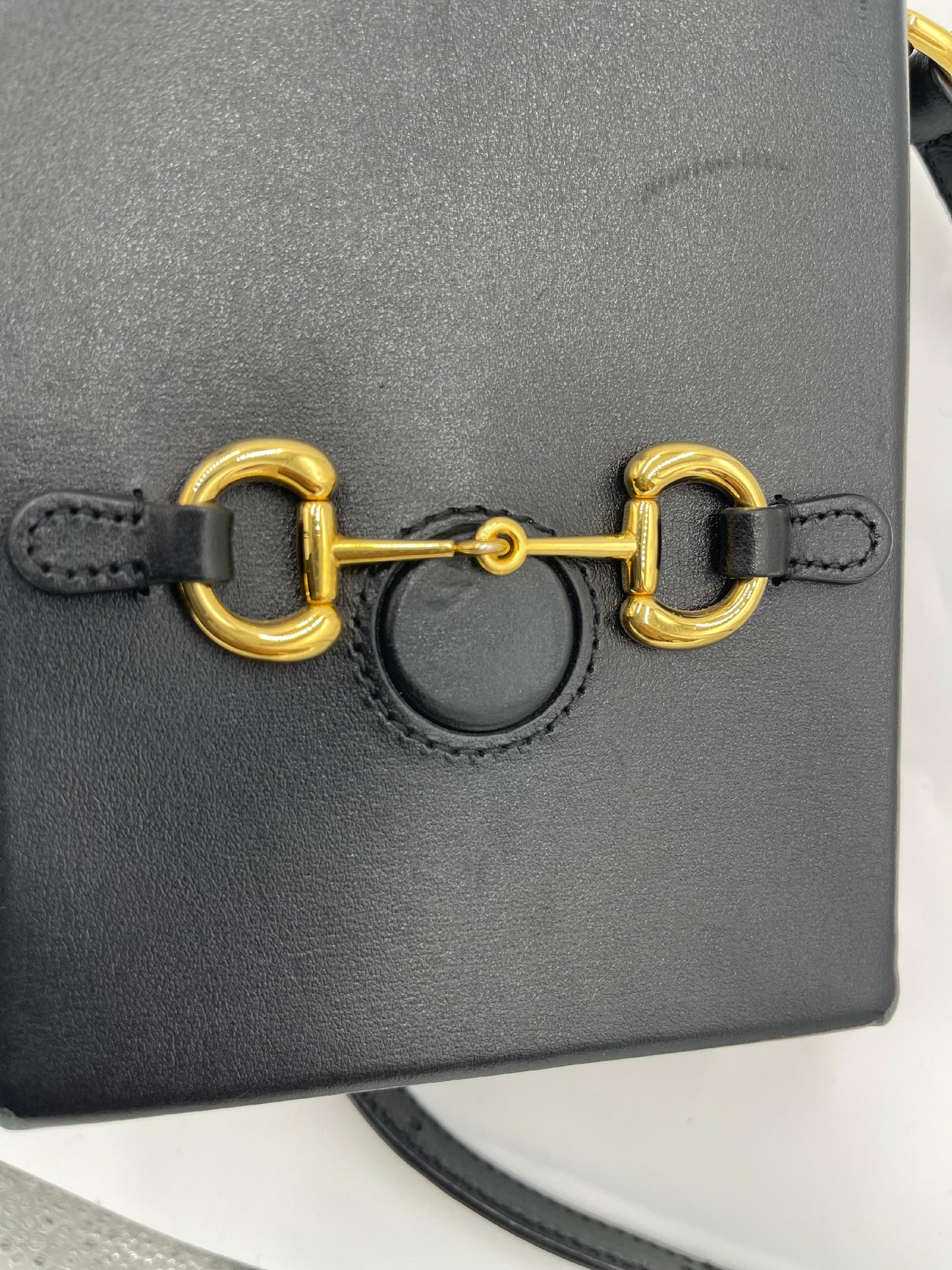 Gucci Horsebit Leather Shoulder bag