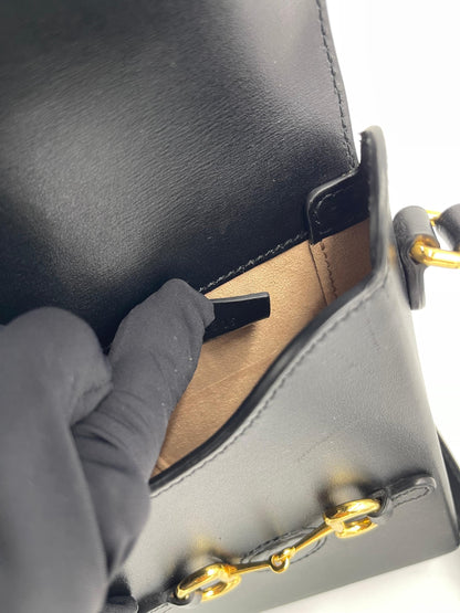 Gucci Horsebit Leather Shoulder bag