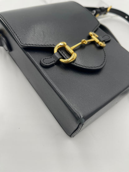 Gucci Horsebit Leather Shoulder bag