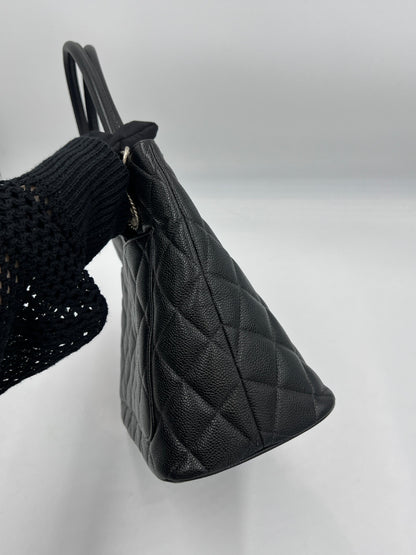 Chanel Caviar Medallion Tote