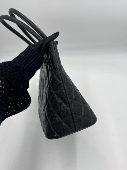 Chanel Caviar Medallion Tote