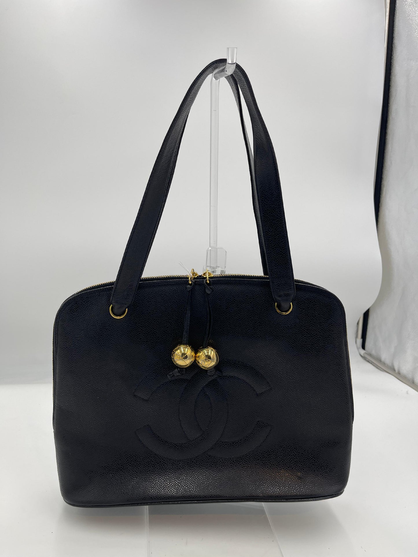 Chanel Caviar Coco Mark Tote