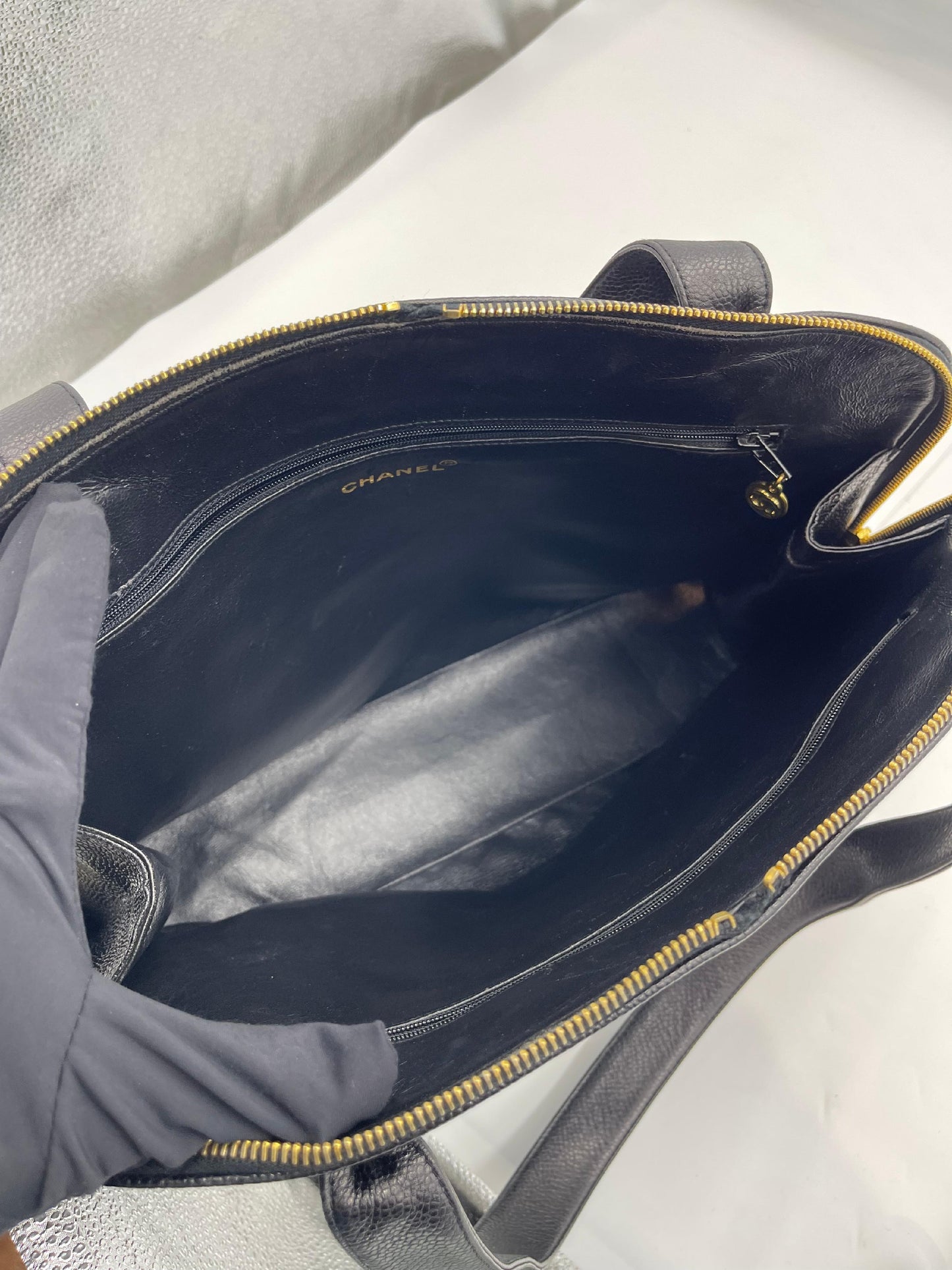 Chanel Caviar Coco Mark Tote