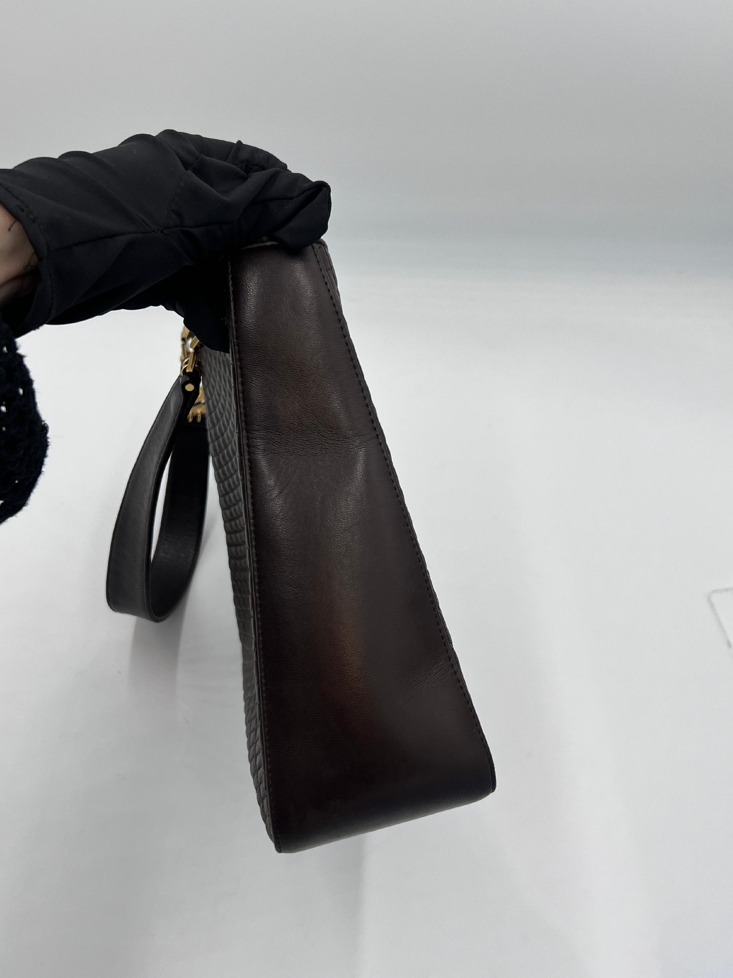 Bally Quilted Chain Shoulder