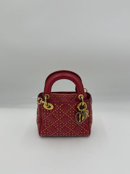Dior Studded Lady Dior w/ Strap