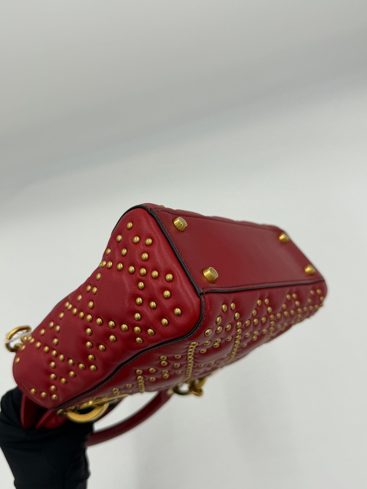 Dior Studded Lady Dior w/ Strap