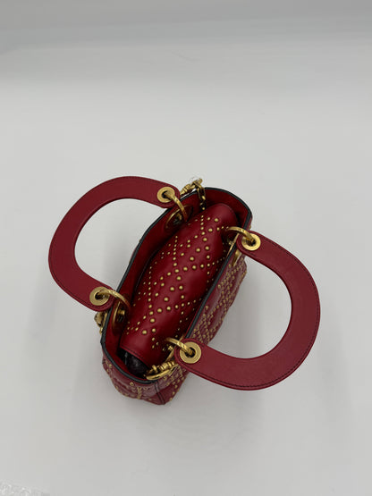 Dior Studded Lady Dior w/ Strap