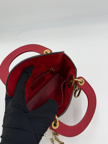 Dior Studded Lady Dior w/ Strap