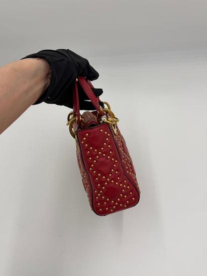 Dior Studded Lady Dior w/ Strap