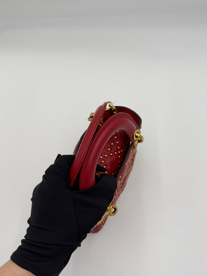 Dior Studded Lady Dior w/ Strap