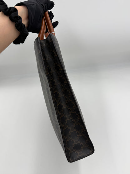 Celine Vertical Triomphe Tote