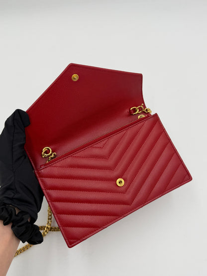 Saint Laurent Kate Wallet on Chain