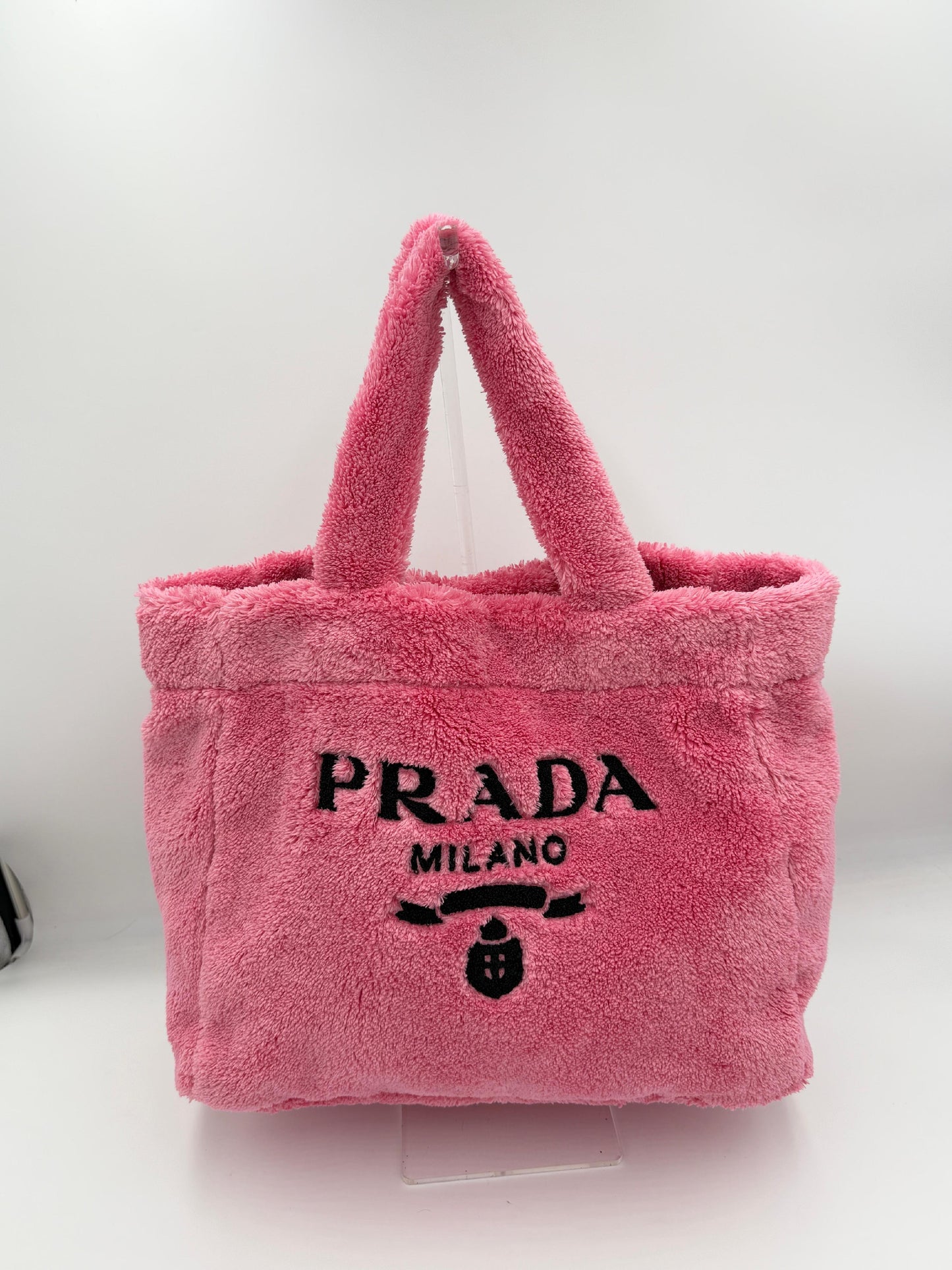 Prada Shearling Tote