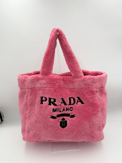 Prada Shearling Tote