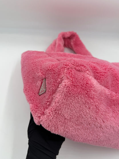 Prada Shearling Tote