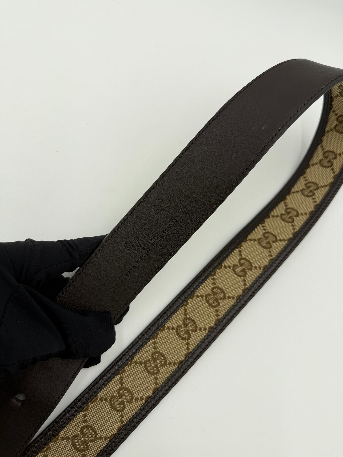 Gucci GG Canvas Belt
