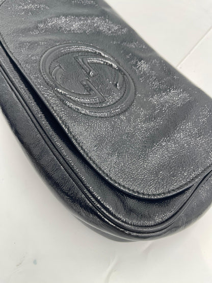 Gucci Soho Patent Chain Shoulder