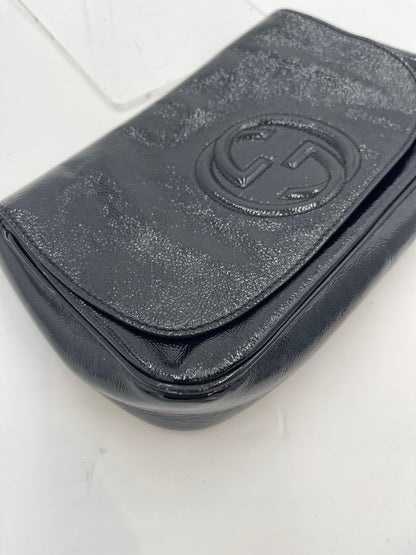 Gucci Soho Patent Chain Shoulder