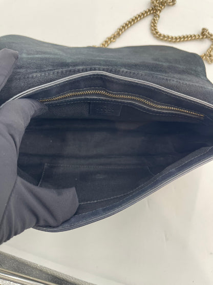 Gucci Soho Patent Chain Shoulder