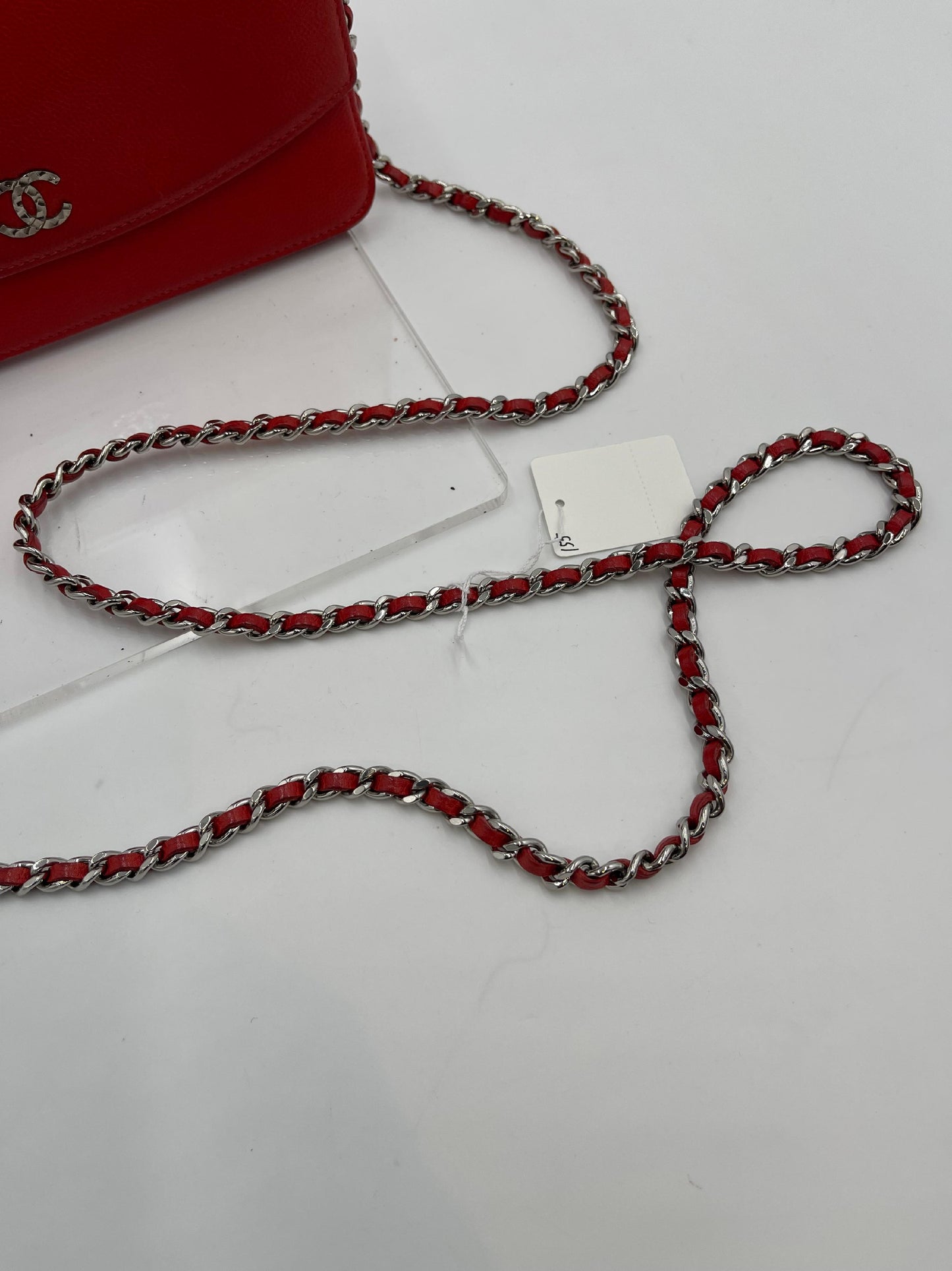 Chanel Caviar Brilliant Wallet on Chain