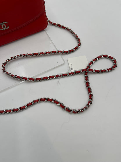 Chanel Caviar Brilliant Wallet on Chain