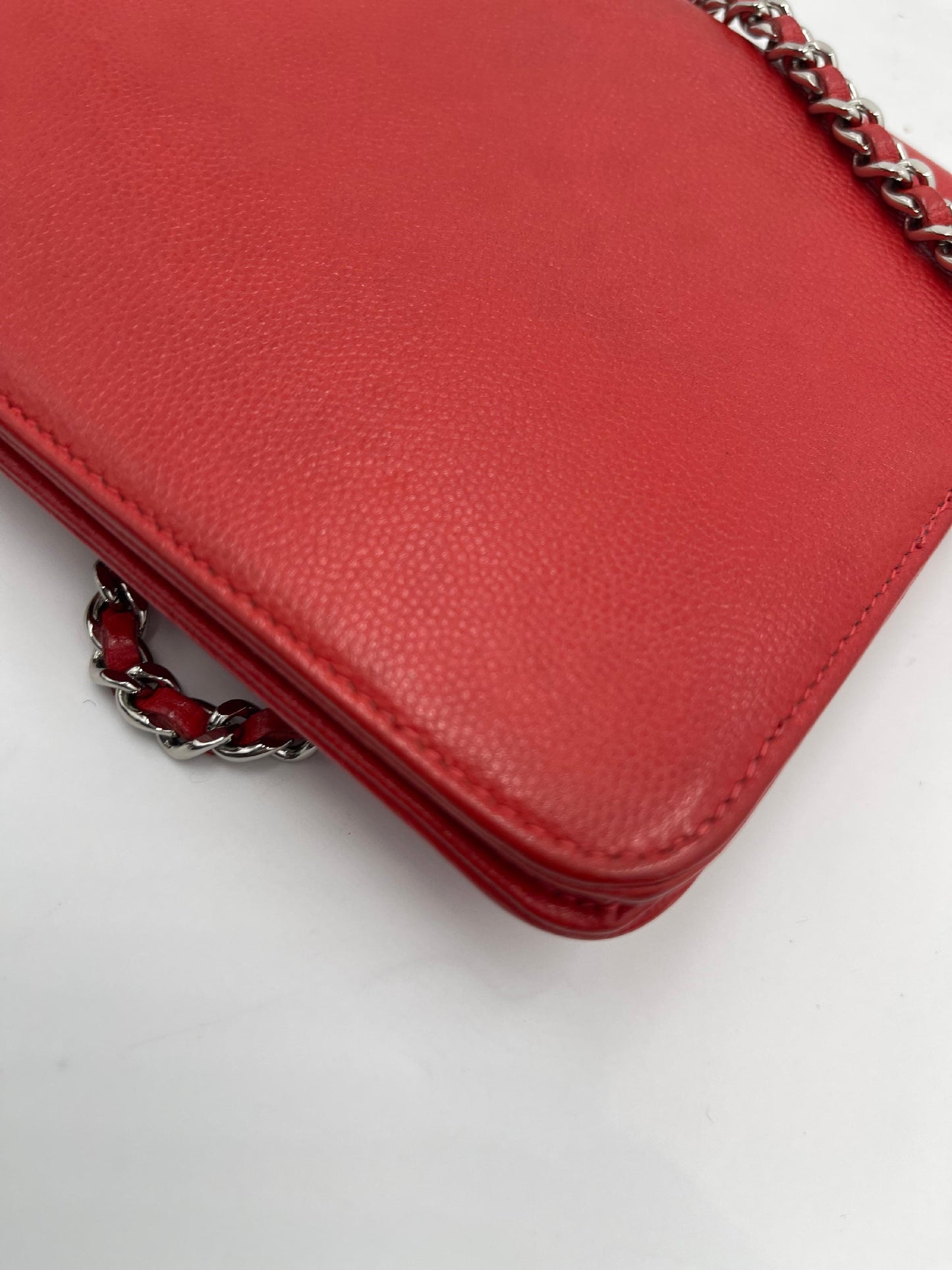 Chanel Caviar Brilliant Wallet on Chain