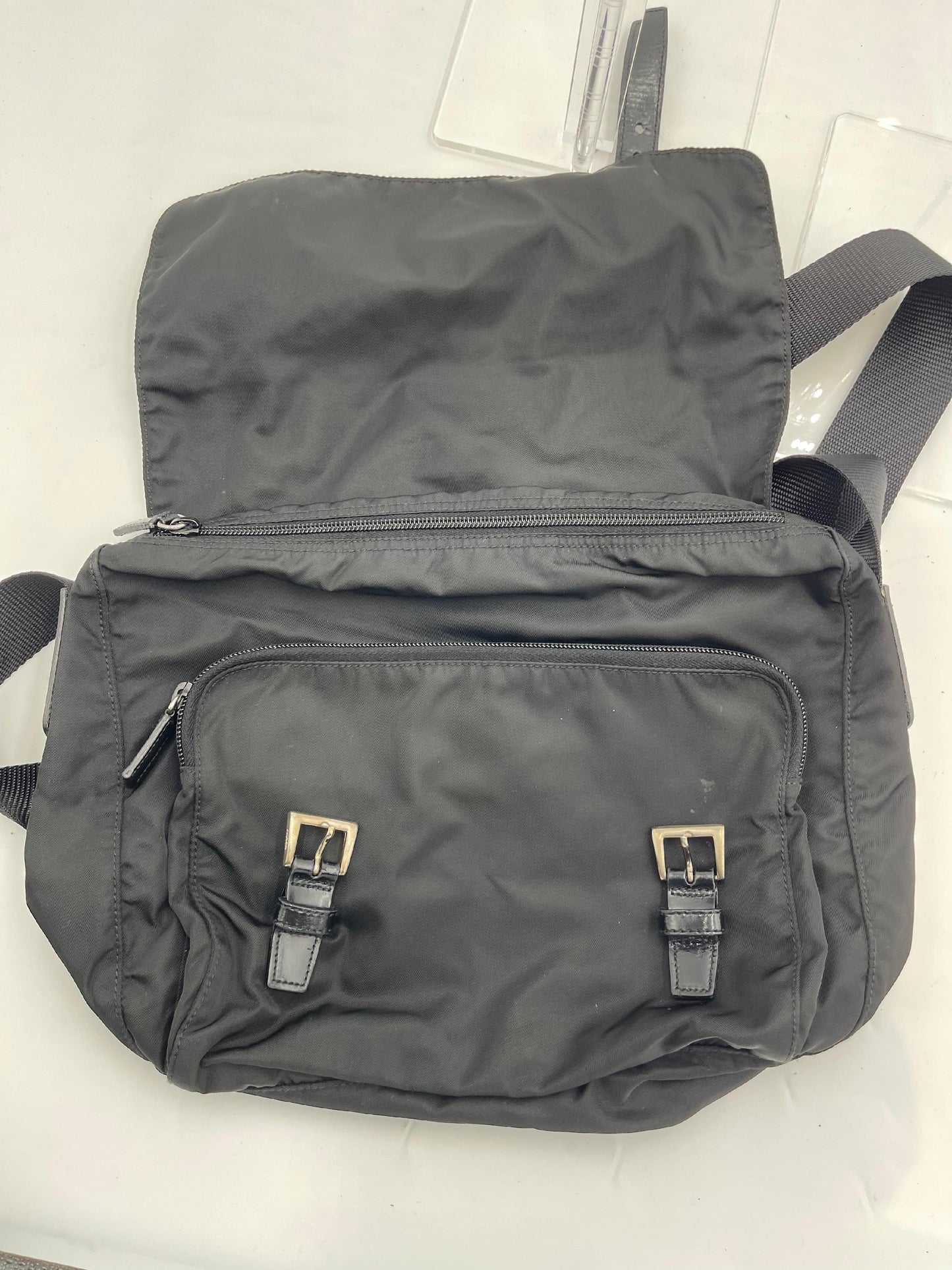 Prada Nylon Messenger Double Strap