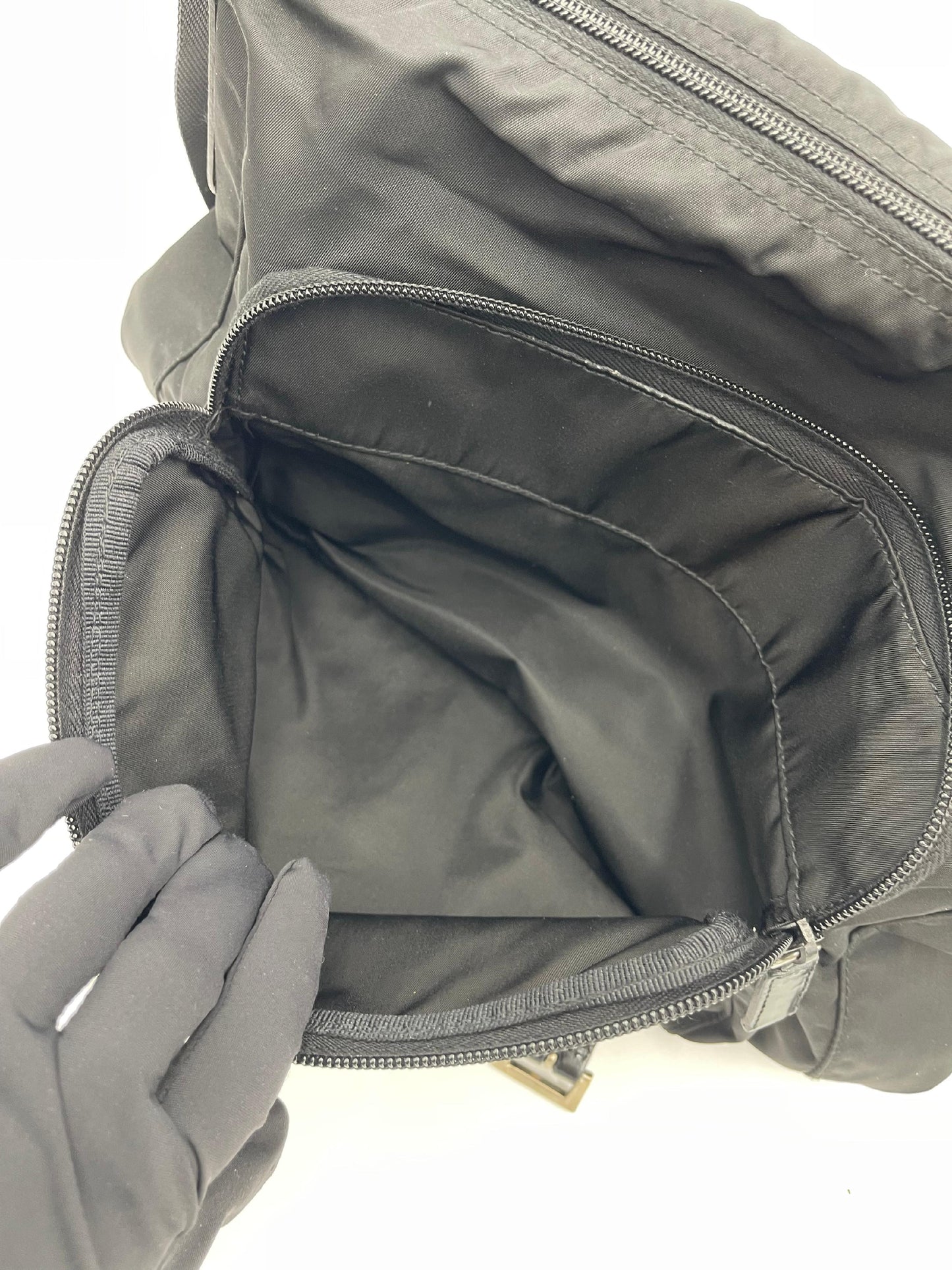 Prada Nylon Messenger Double Strap