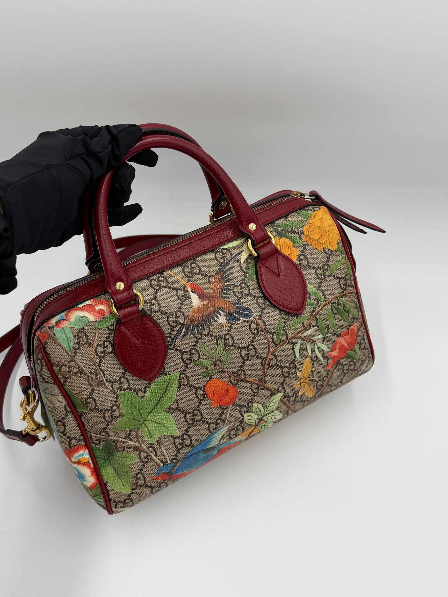 Gucci Supreme Tian Boston 2Way