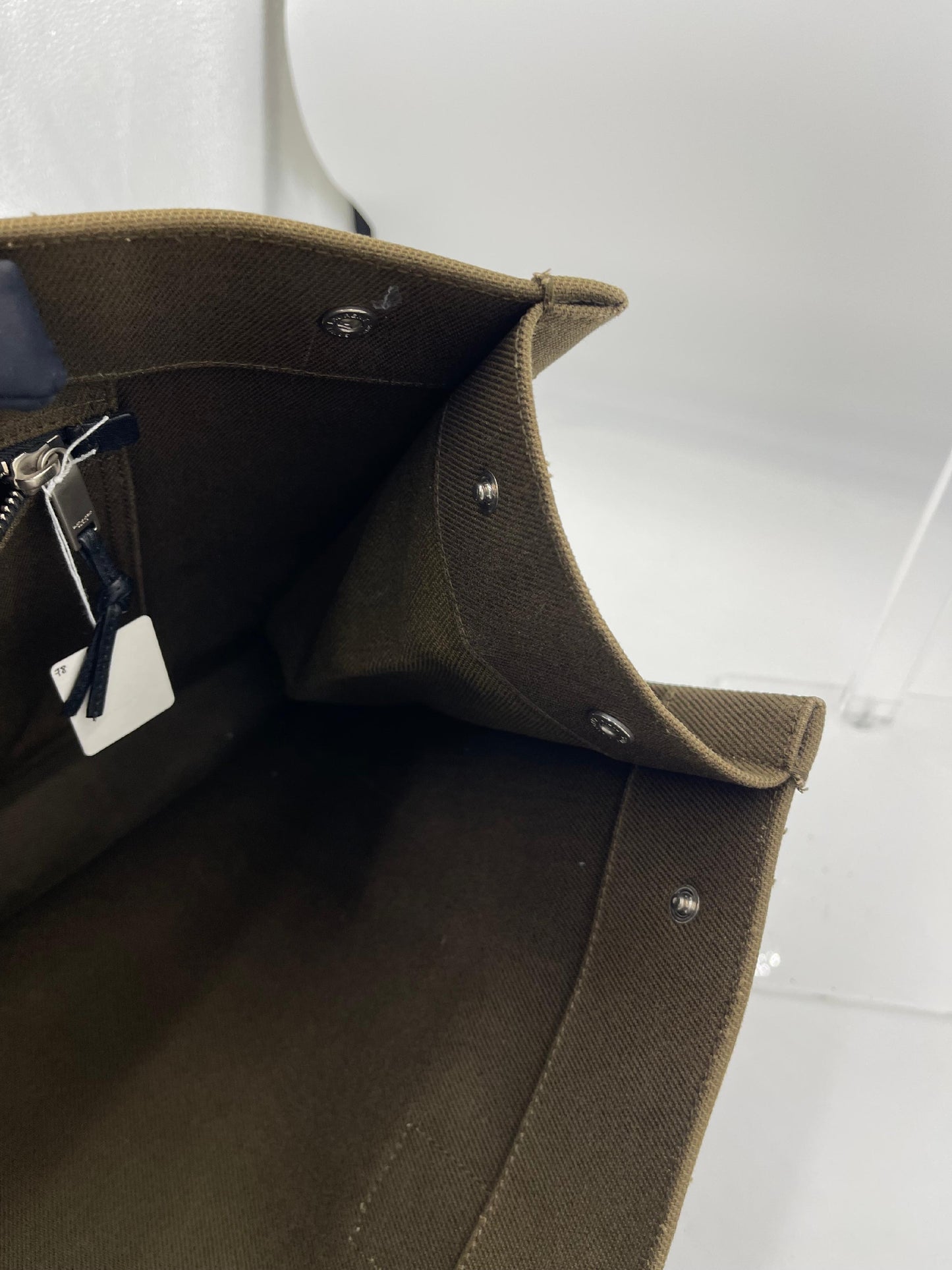 Saint Laurent Canvas Rive Gauche Tote