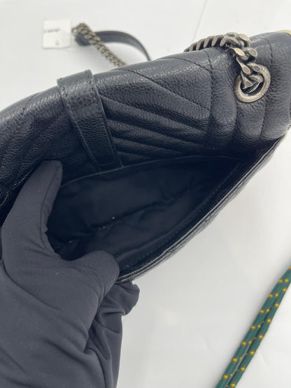 Saint Laurent Quilted College Chain Shoulder