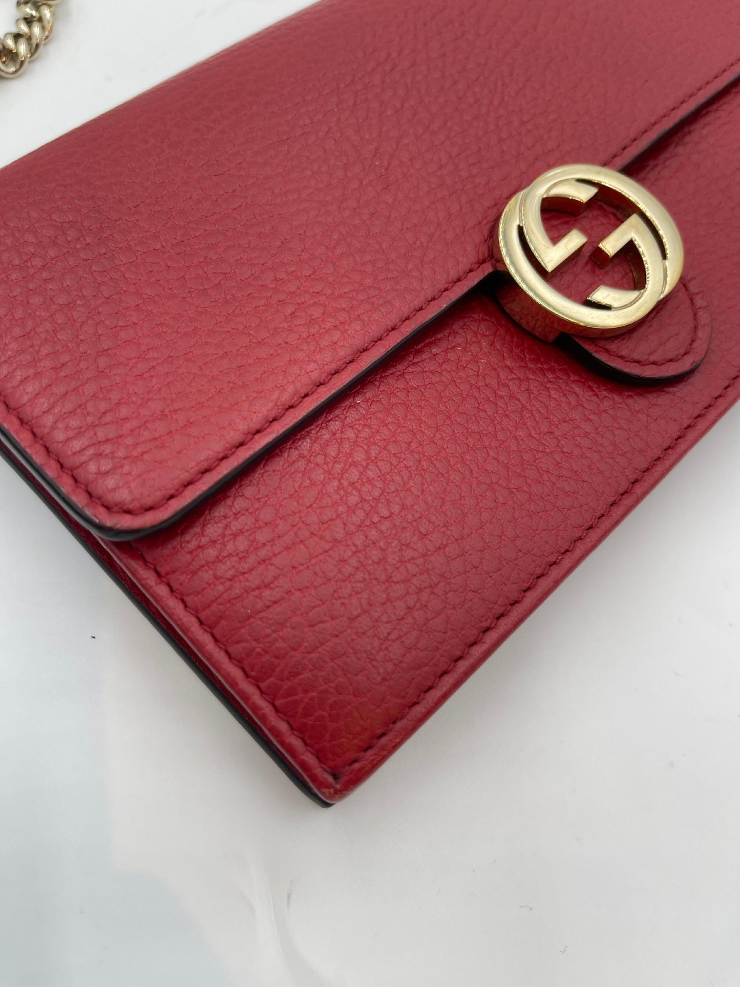 Gucci Interlocking Wallet on Chain