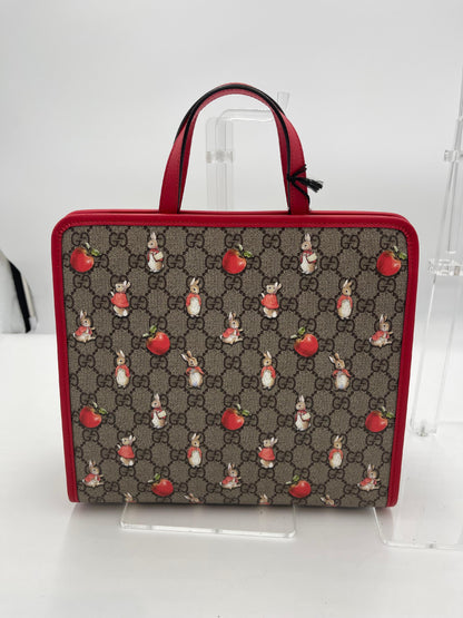 Gucci GG Supreme X Peter Rabbit Tote
