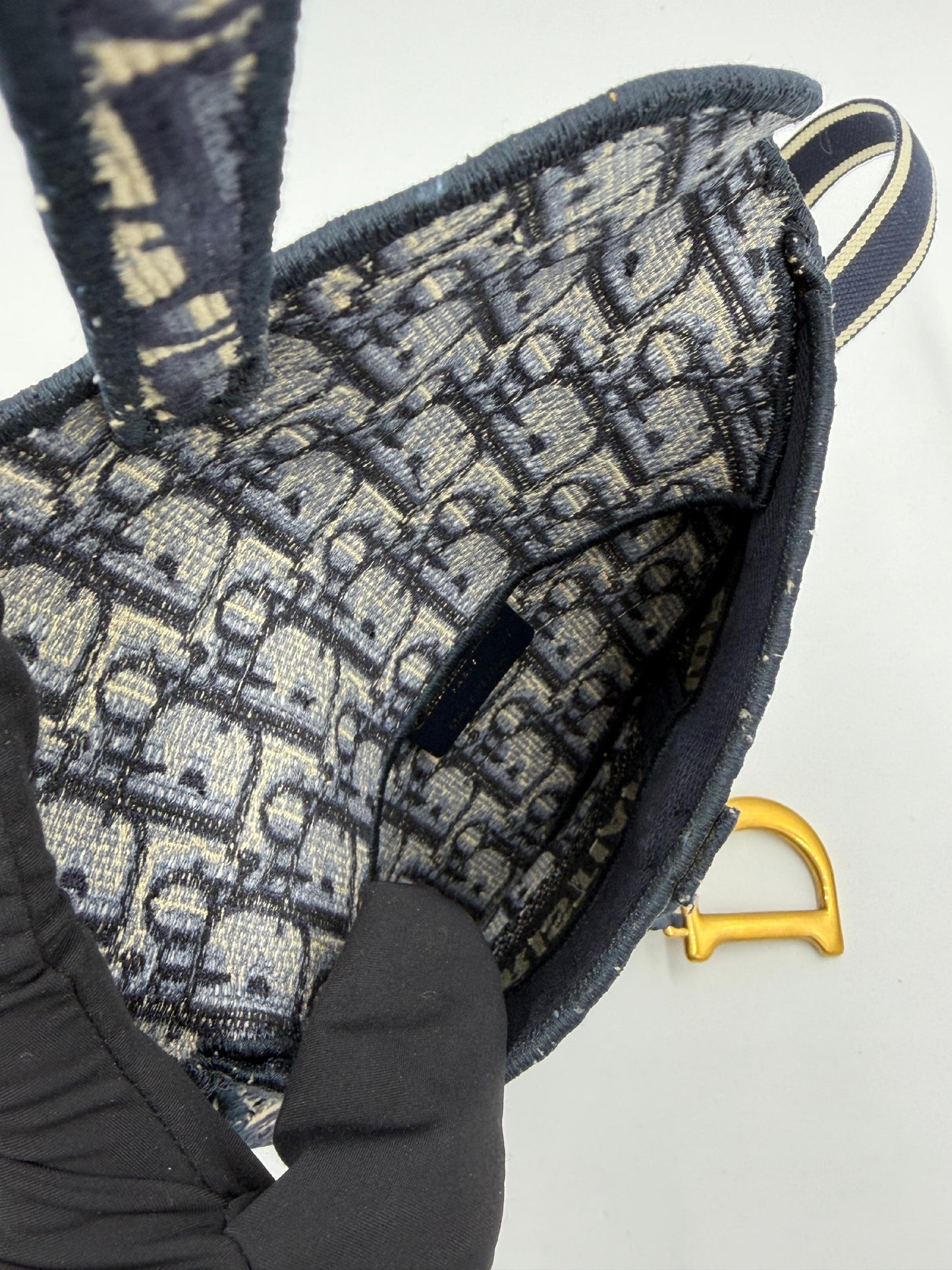 Dior Oblique Saddle Waist Bag