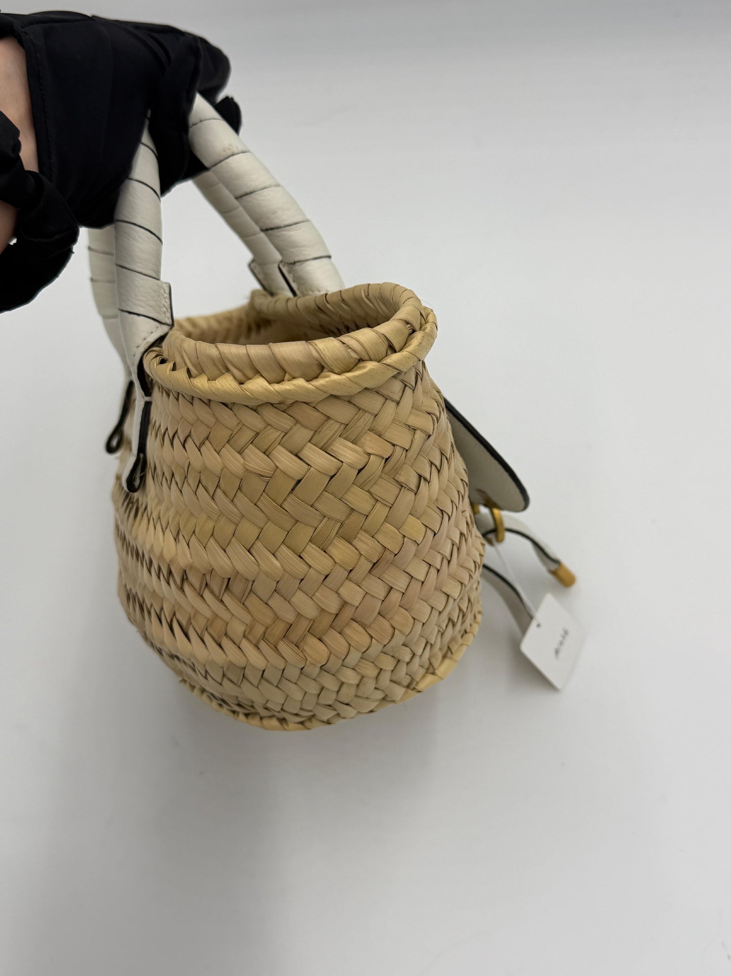 Chloe Marcie Raffia Bag