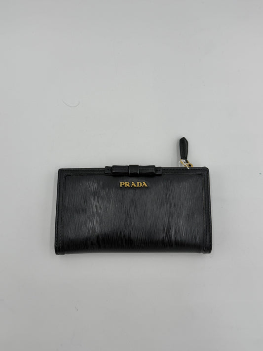 Prada Leather Long Wallet