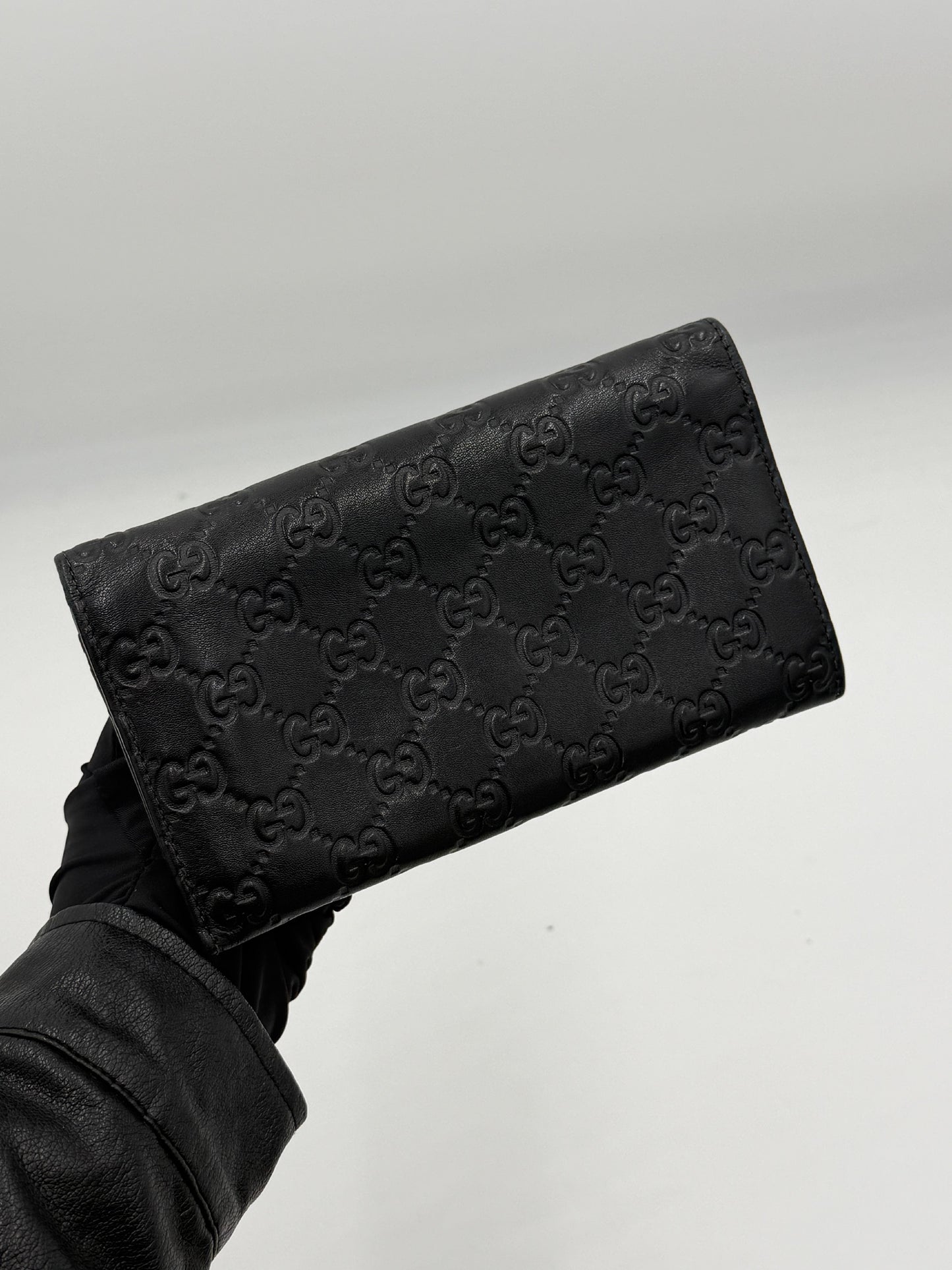 Gucci Guccissima Long Wallet