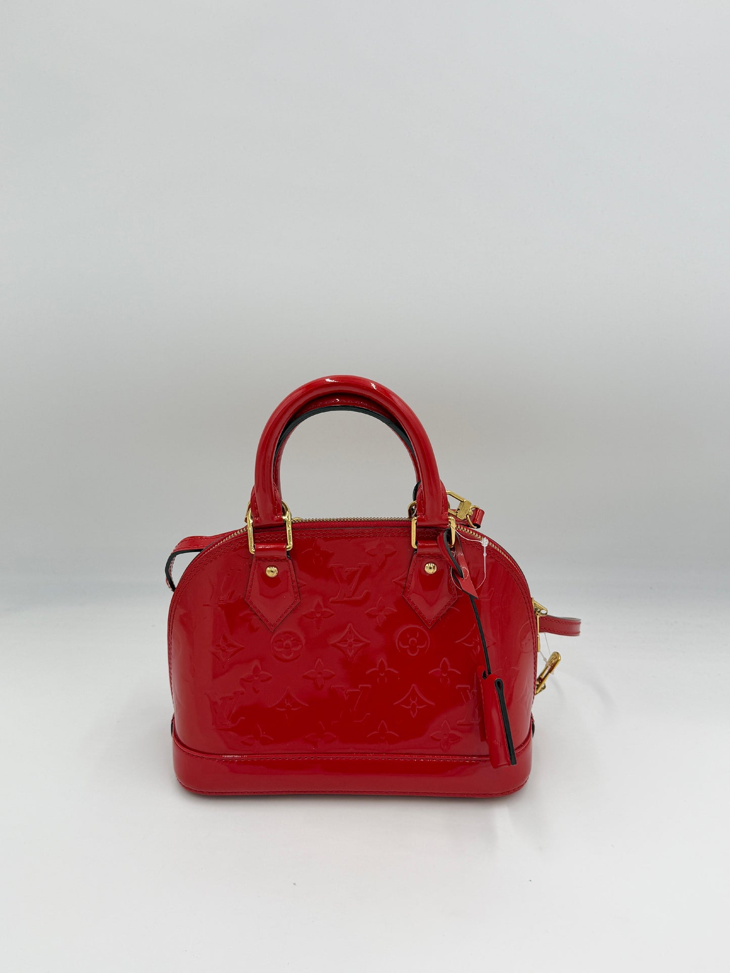 Louis Vuitton Alma BB Verni w/ Strap
