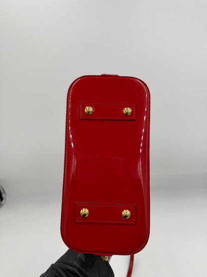 Louis Vuitton Alma BB Verni w/ Strap