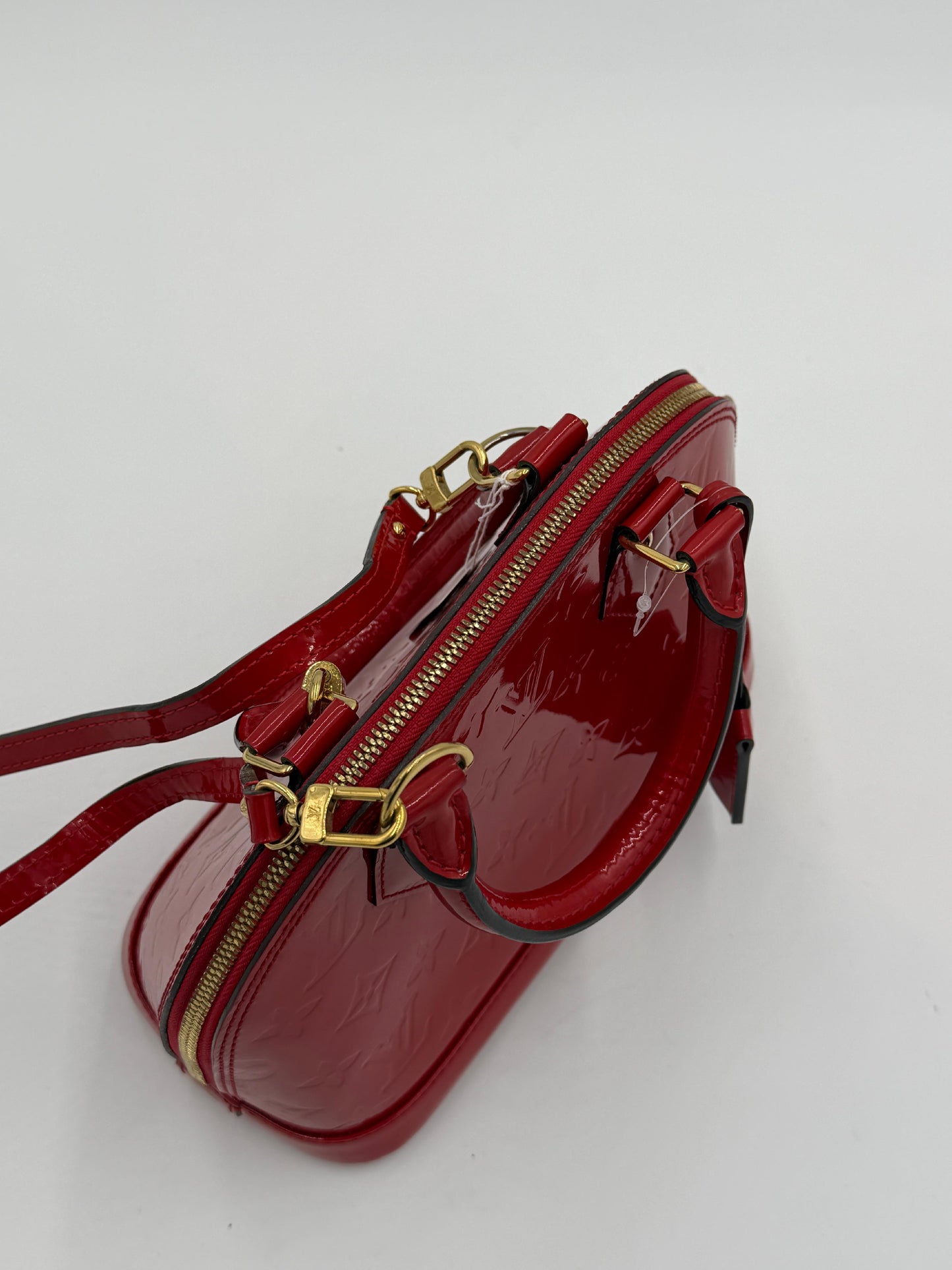Louis Vuitton Alma BB Verni w/ Strap