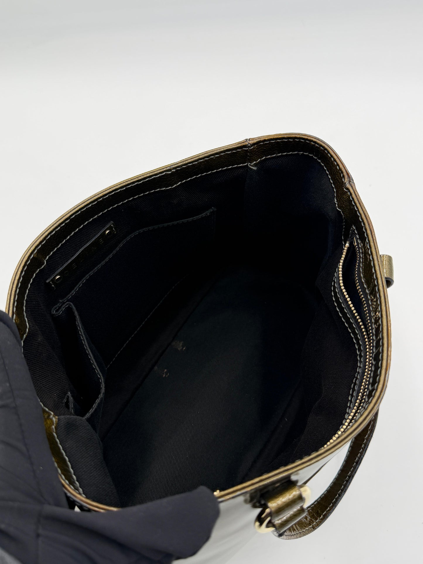 Celine Triomphe Patent Handbag