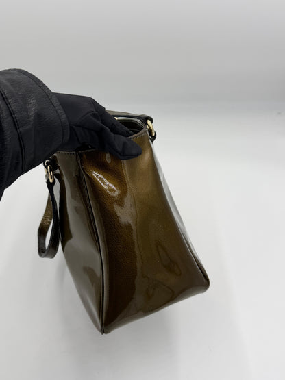 Celine Triomphe Patent Handbag