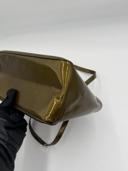 Celine Triomphe Patent Handbag