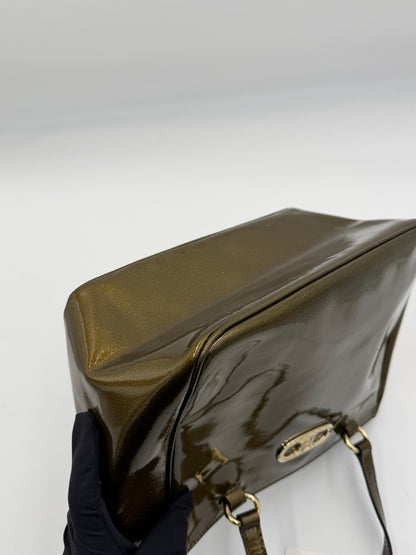 Celine Triomphe Patent Handbag