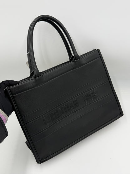 Dior Leather Book Tote