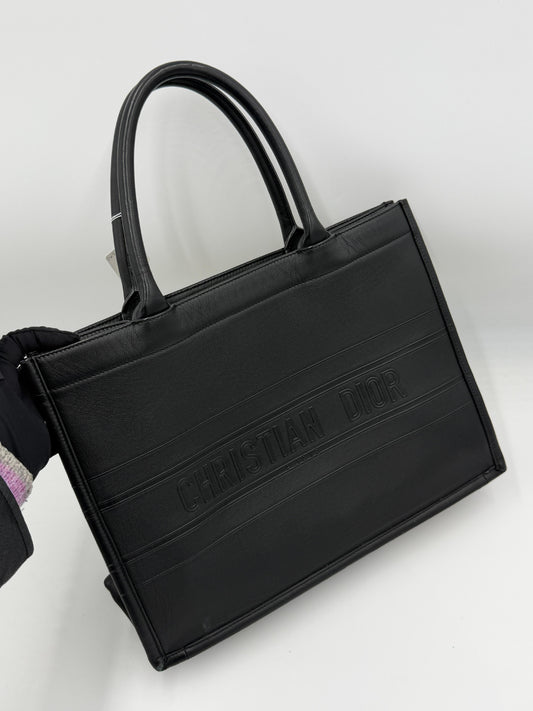 Dior Leather Book Tote