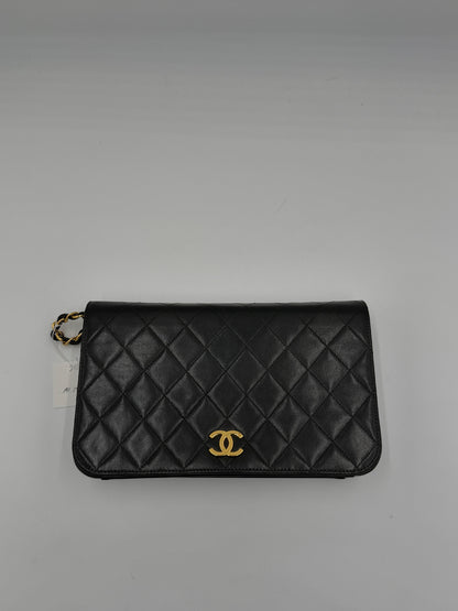 Chanel Timeless Full Flap Push Lock