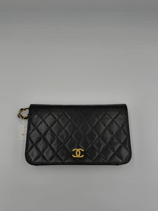 Chanel Timeless Full Flap Push Lock