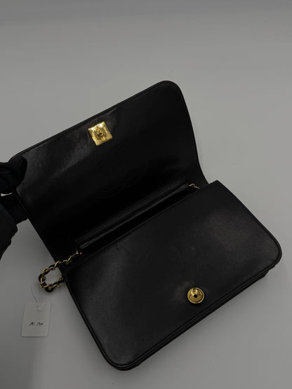 Chanel Timeless Full Flap Push Lock