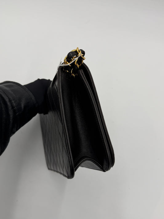 Chanel Timeless Full Flap Push Lock